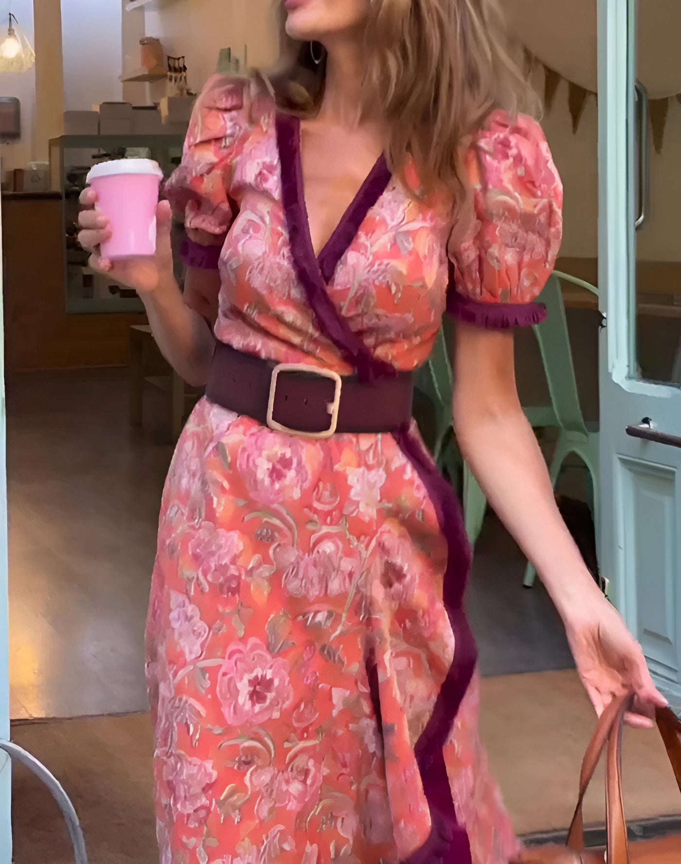 Serelith | elegant pink maxi