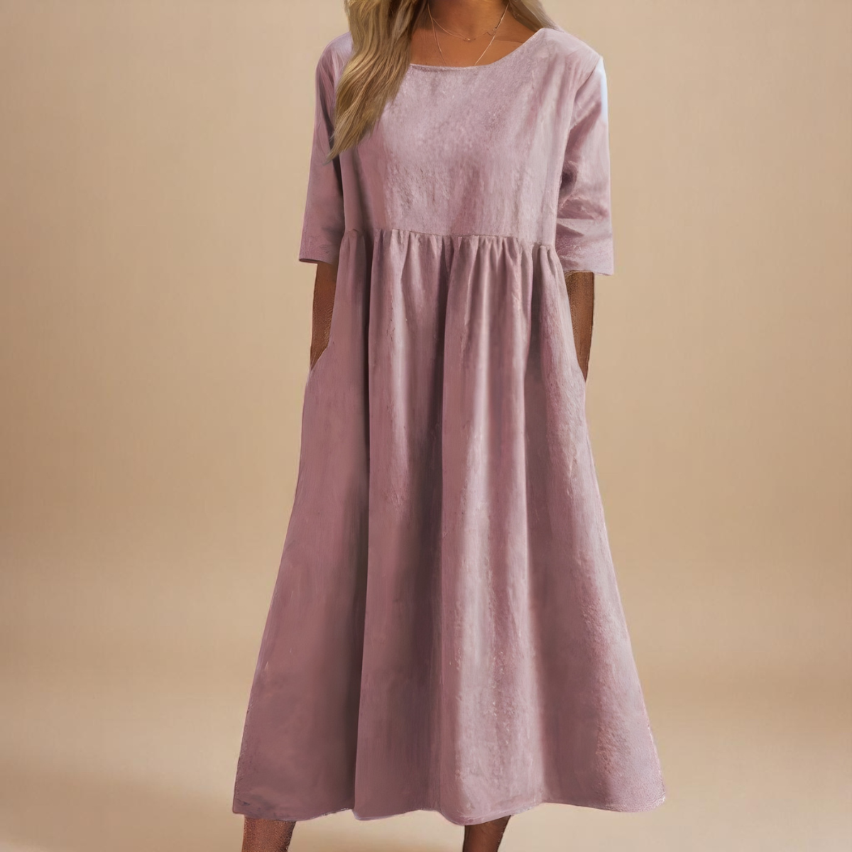 Amira | Flattering Cotton Dress