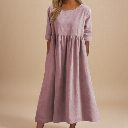 Amira | Flattering Cotton Dress