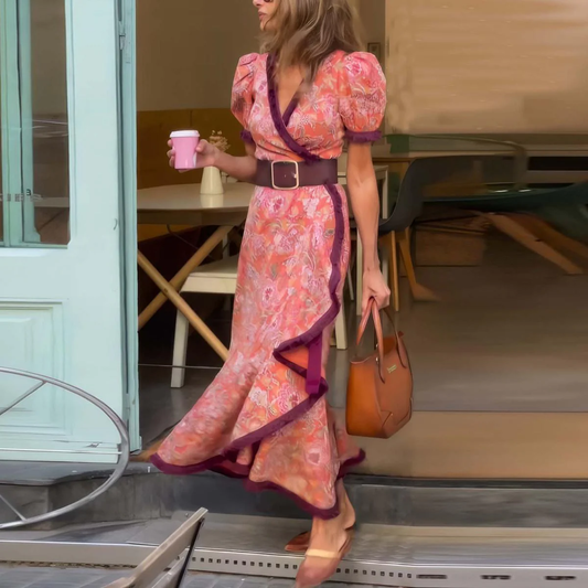 Serelith | elegant pink maxi