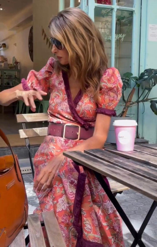 Serelith | elegant pink maxi