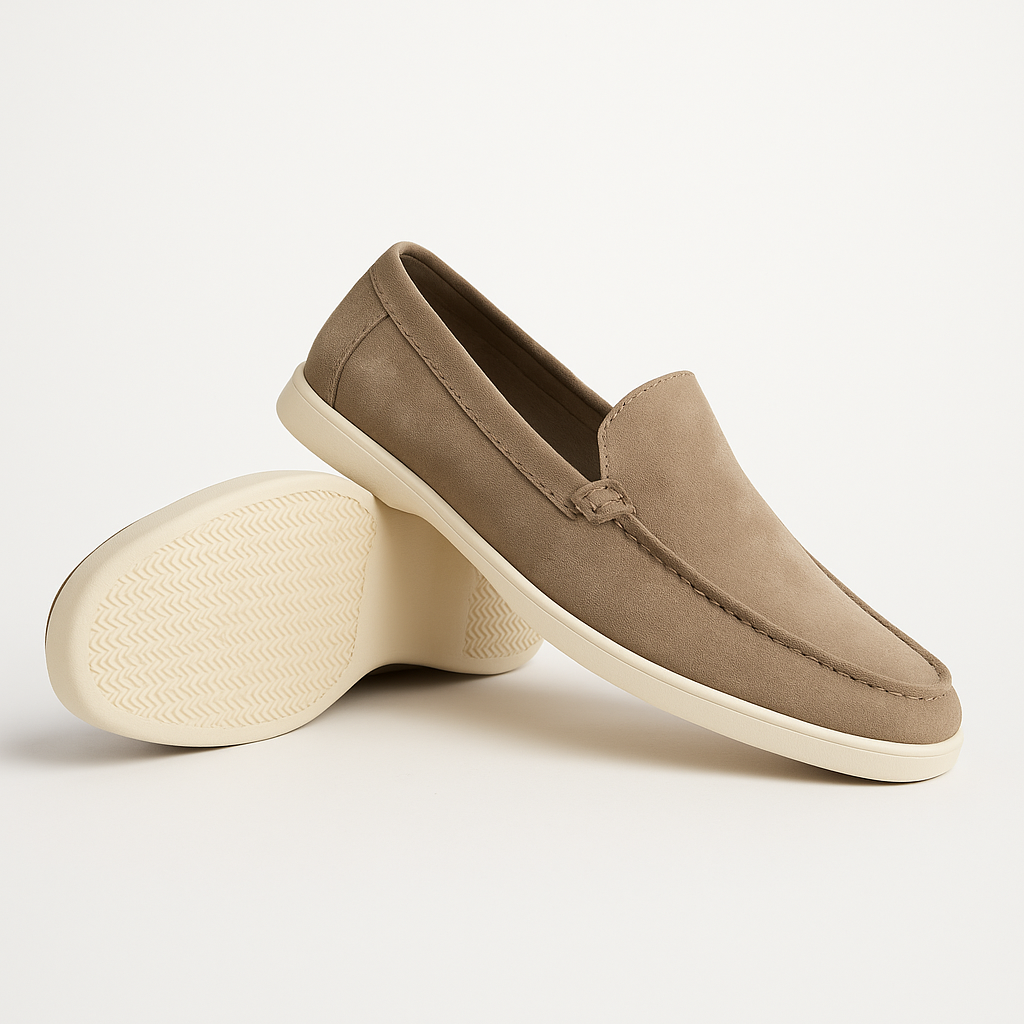 Artmussi | Suede Loafers
