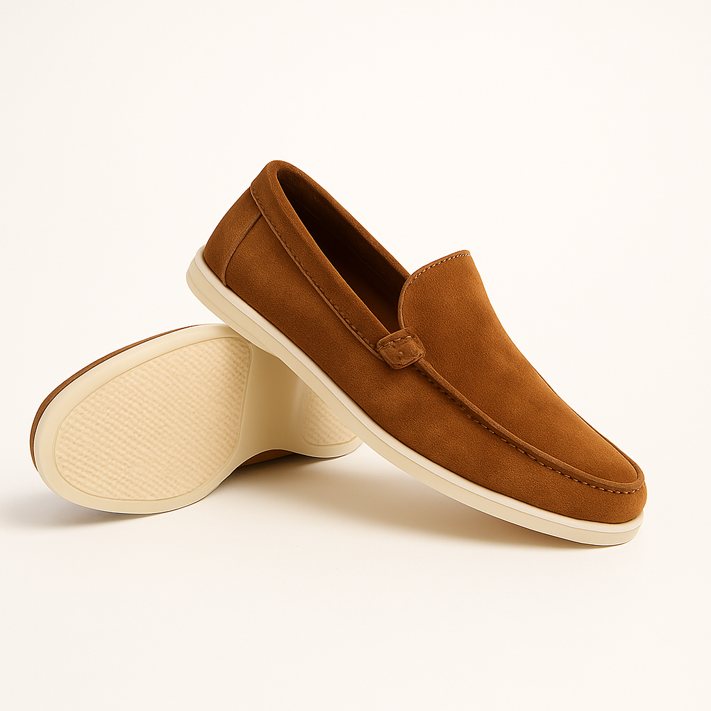 Artmussi | Suede Loafers