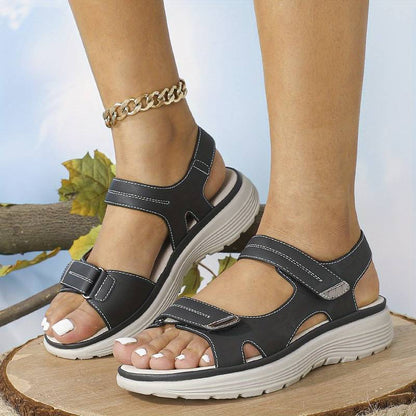 Sonja™ | Orthopaedic leather sandals made from high-quality materials